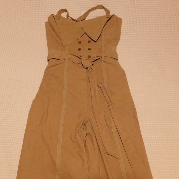 Corduroy Wide Leg Jumpsuit by Yannik MAKING THE CUT sz 2X NWT - Picture 2 of 13